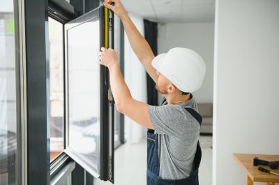 Installing a window in a residential setting